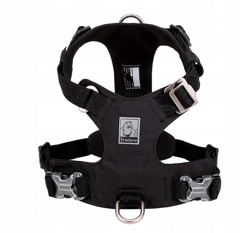 TRUELOVE OPRSNICA KOVINSKA ČRNA XXS