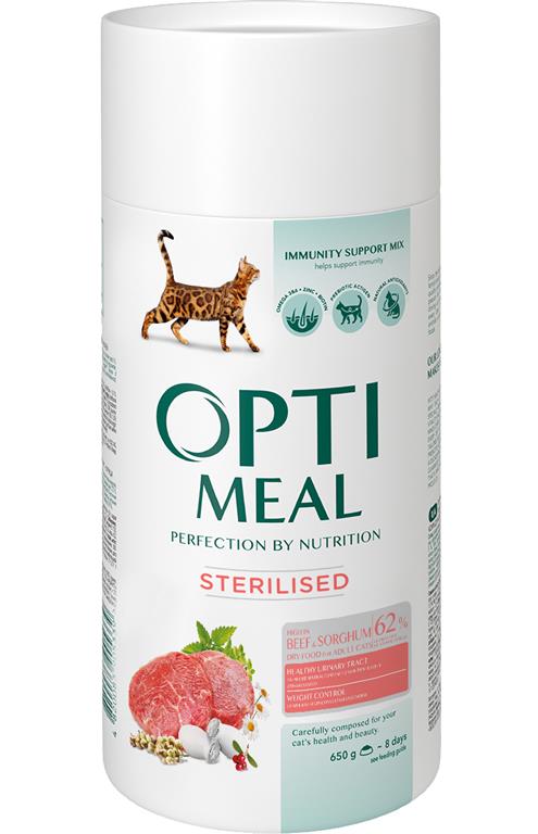 OPTI MEAL CAT - Sterilised - govedina