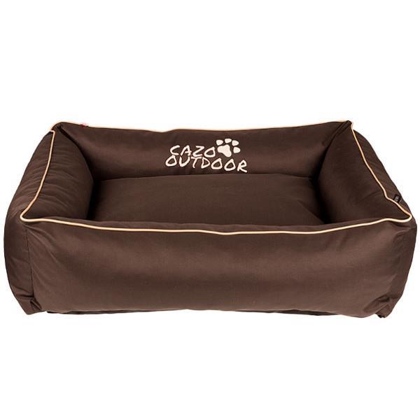 CAZO POSTELJA OUTDOOR MAXY RJAVA 100X85C