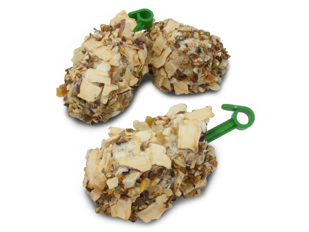 JR FARM Koruzni zvitki s sadjem, 90g