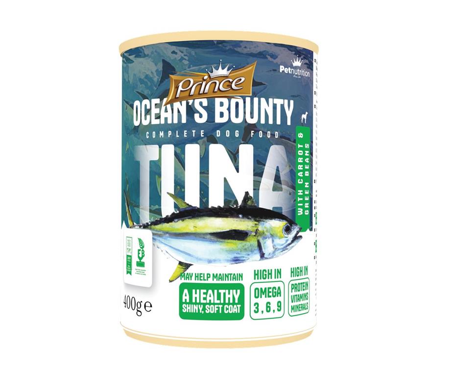 Prince Ocean's Bounty - TUNA s korenčkom in stročjim fižolom, 400g