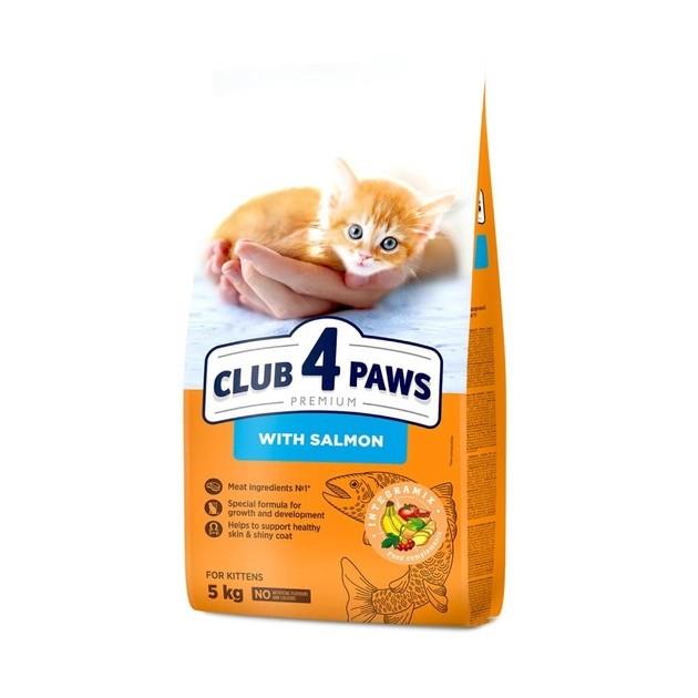 CLUB 4 PAWS Premium Kitten Losos 5kg