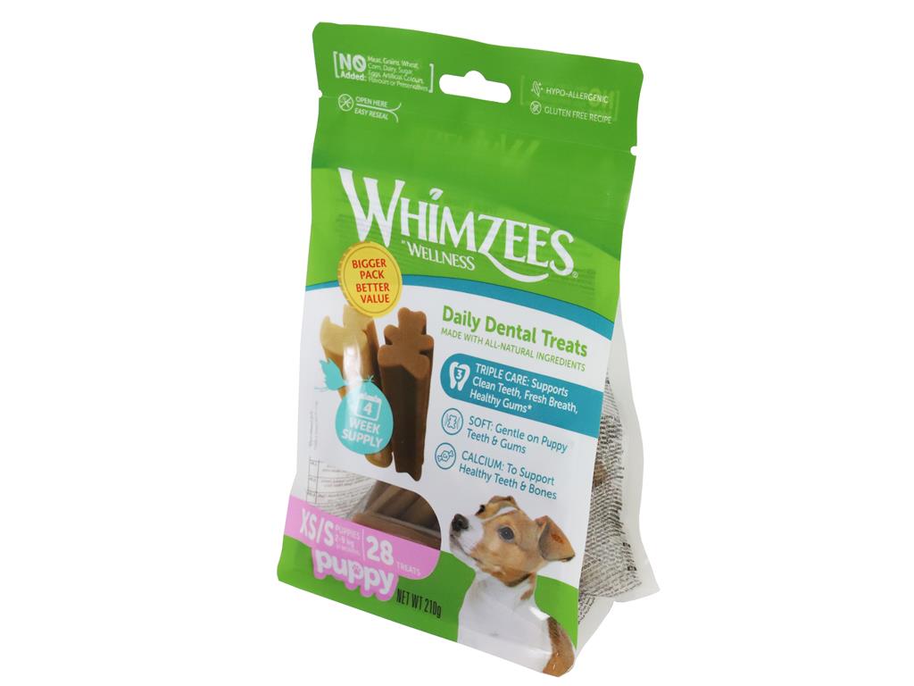 WHIMZEES PUPPY DENTALNE PALČKE XS/S 28KO