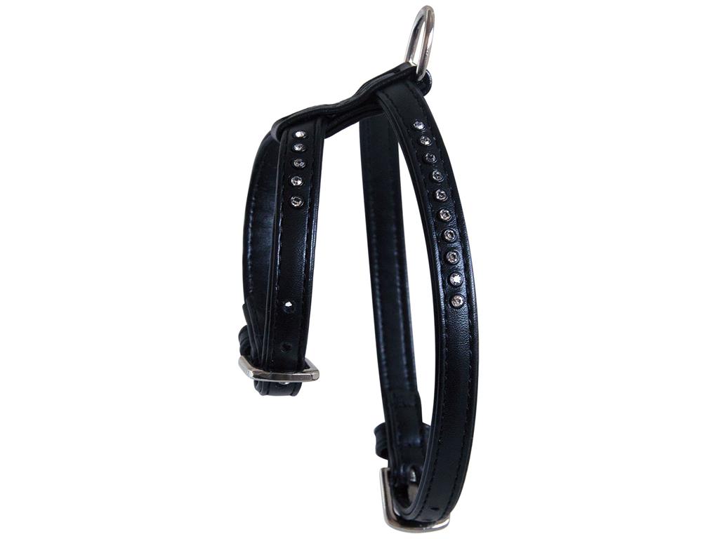 DOOGY OVRATNICA ČRNA Z BISERČKI 35-55CM