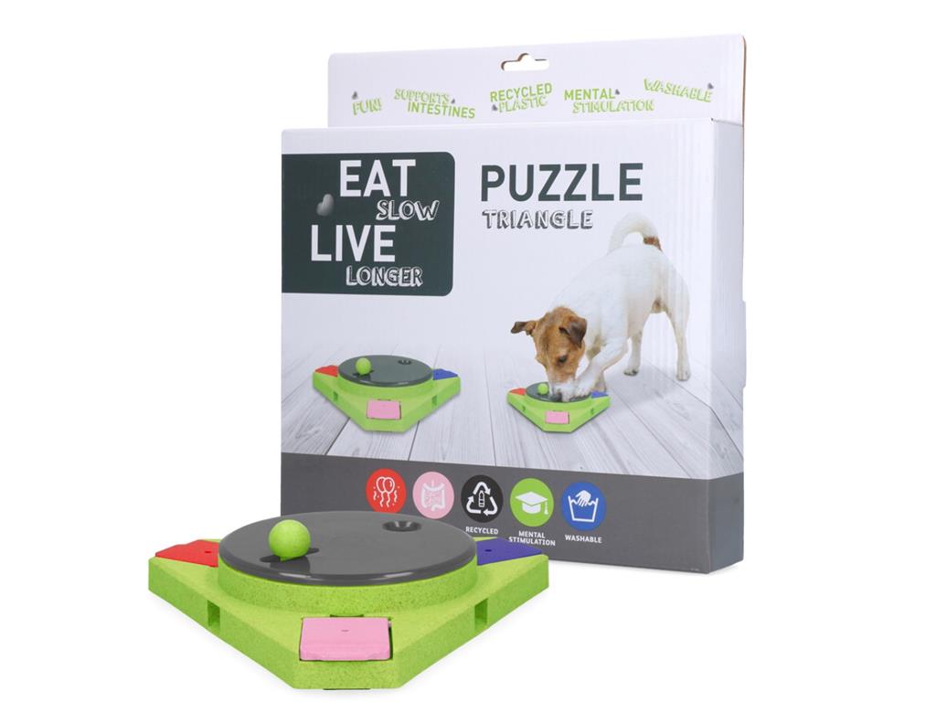 EAT SLOW PUZZLE TRIANGLE