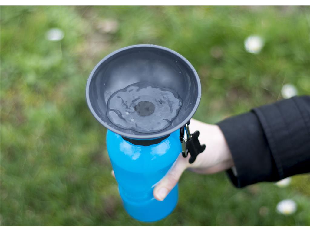 Highwave Auto Dog Mug - Plastenka za vodo - majhna, rjava
