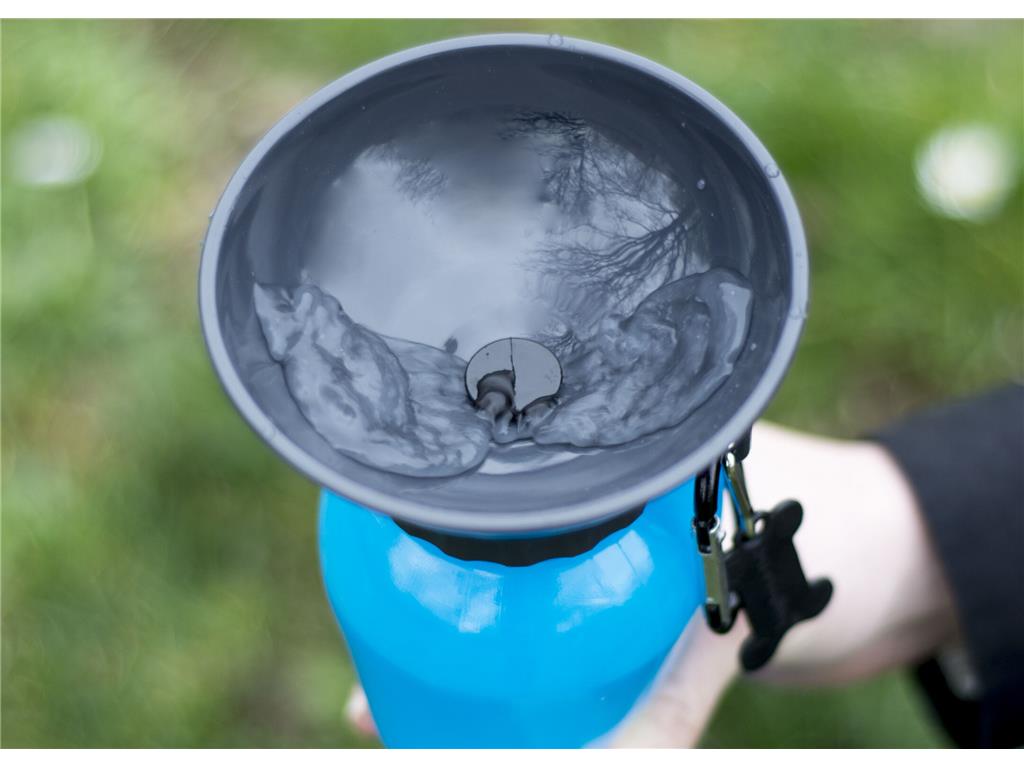 Highwave Auto Dog Mug - Plastenka za vodo - majhna, rjava