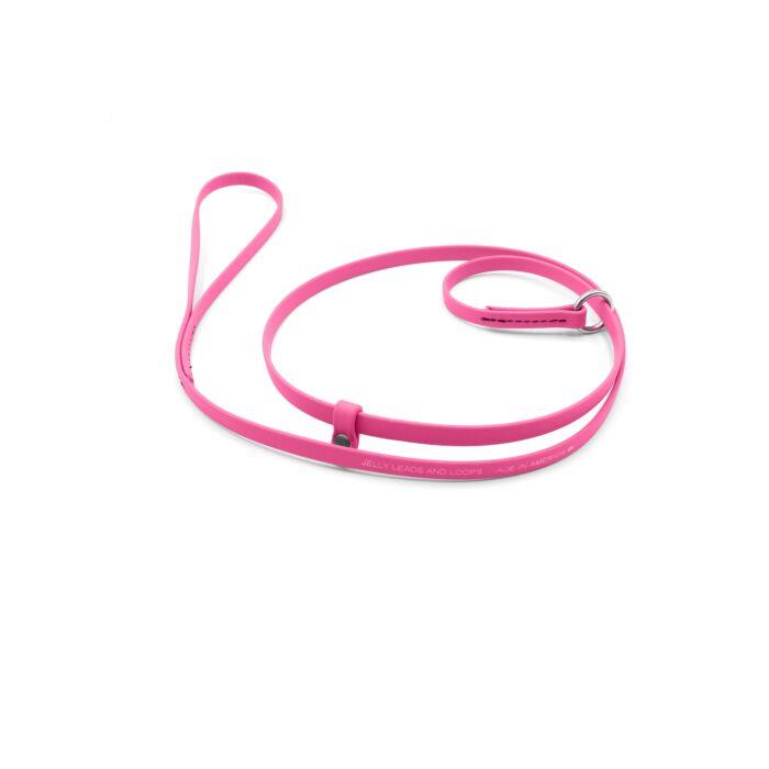 JellyPet Povodec zatezni - PINK, 120cm