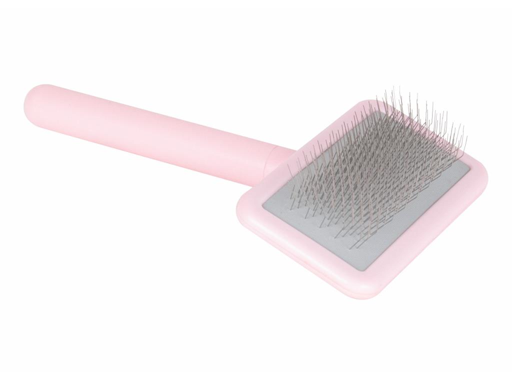 Show Tech Smooth Touch Slicker krtača majhna - pink