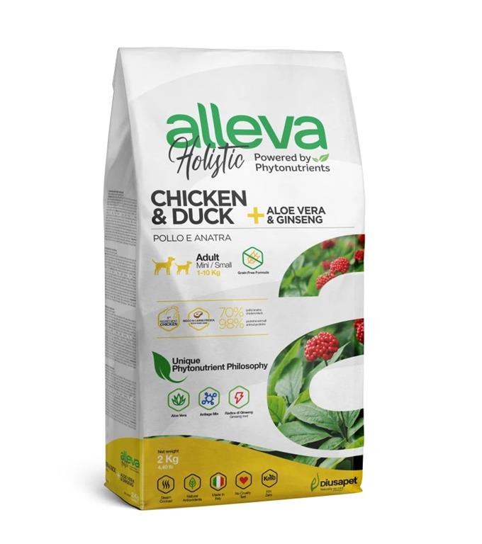 HOLISTIC ADULT CHICKEN& DUCK MIN/MED 5KG