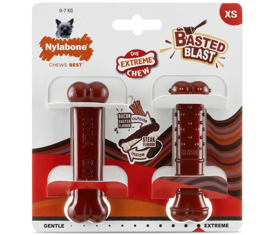 NYLABONE KOST S SLANINO 2KOM XS