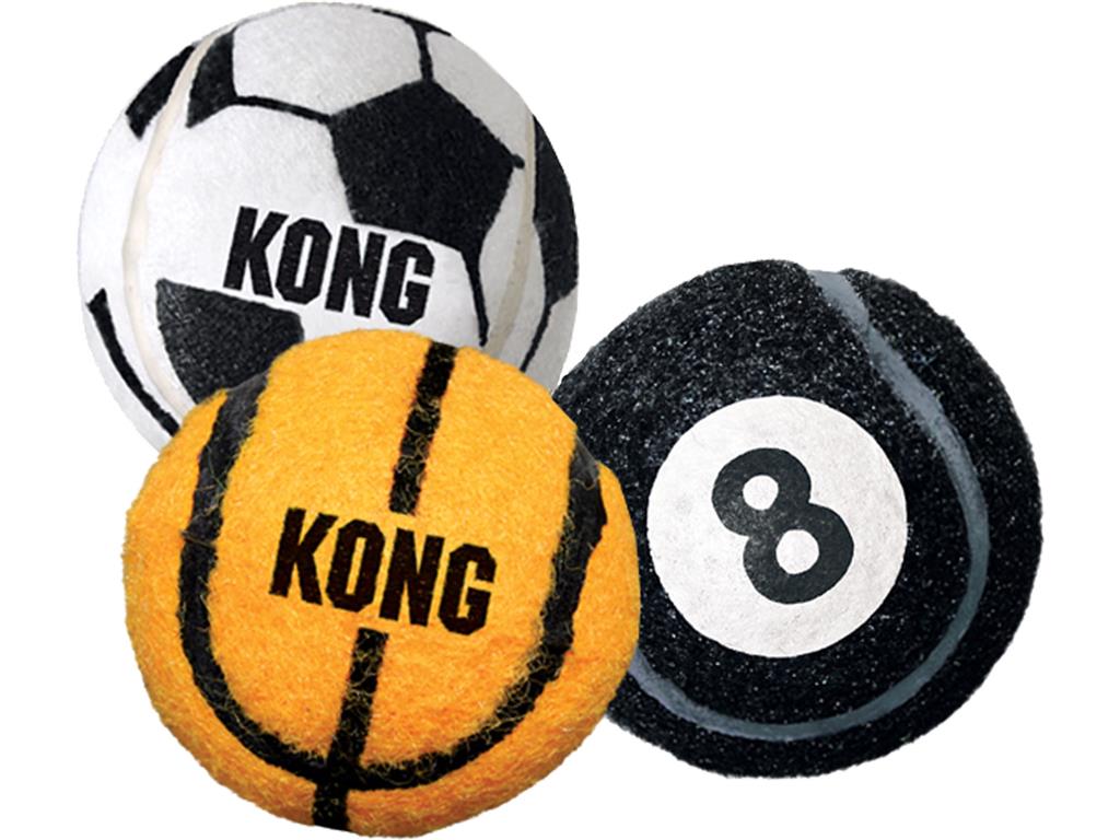 KONG SET SPORT ŽOGIC 3KOM