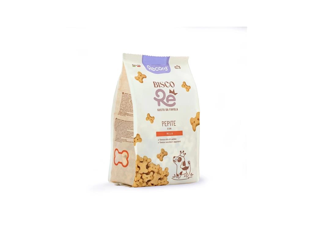 BiscoRe Pasji piškoti Pepitas - z jabolkom, 400g