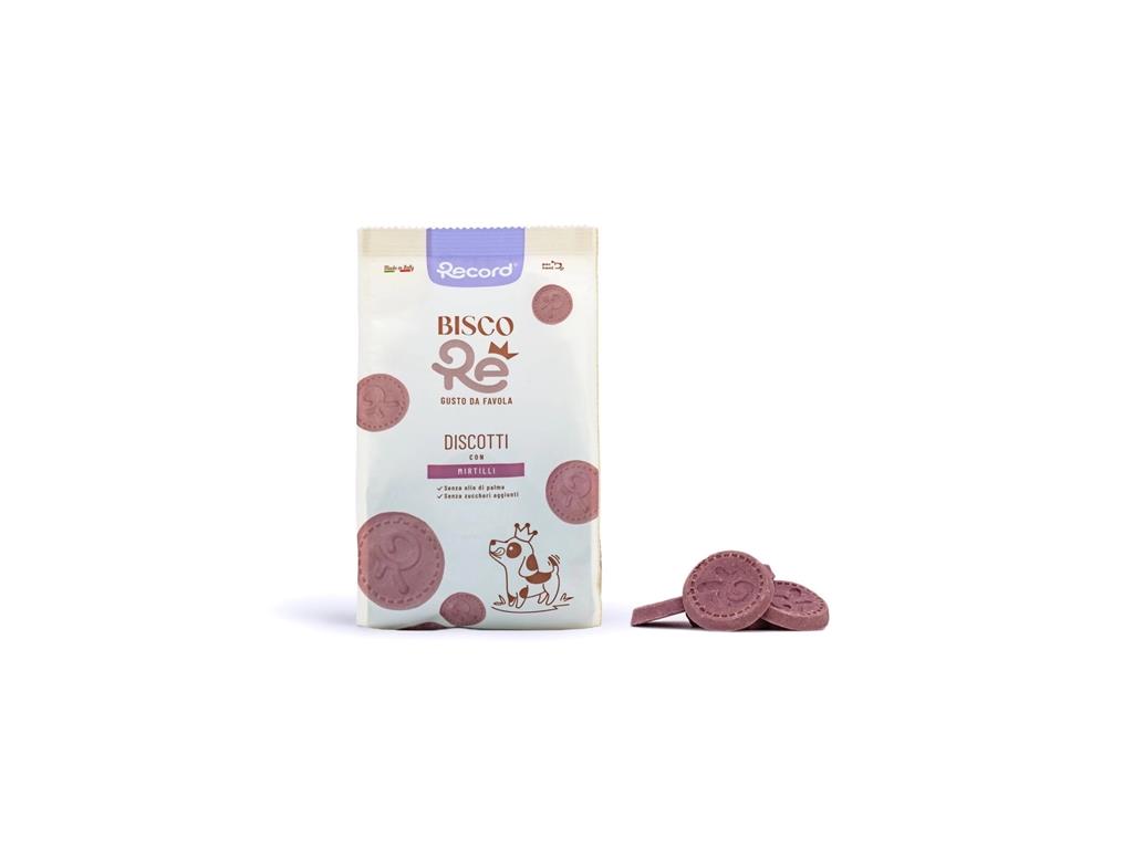 BiscoRe Pasji piškoti Discotti - z borovnicami, 400g