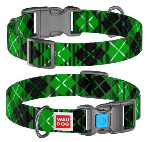 WAU DOG OVRATNICA XS ZELEN KARO PLA.