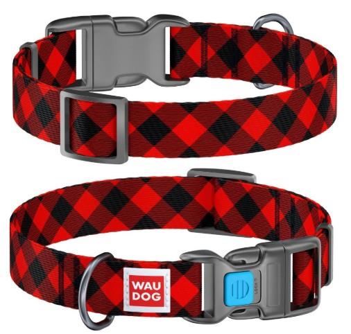 WAU DOG OVRATNICA S RDEČ KARO PLA.