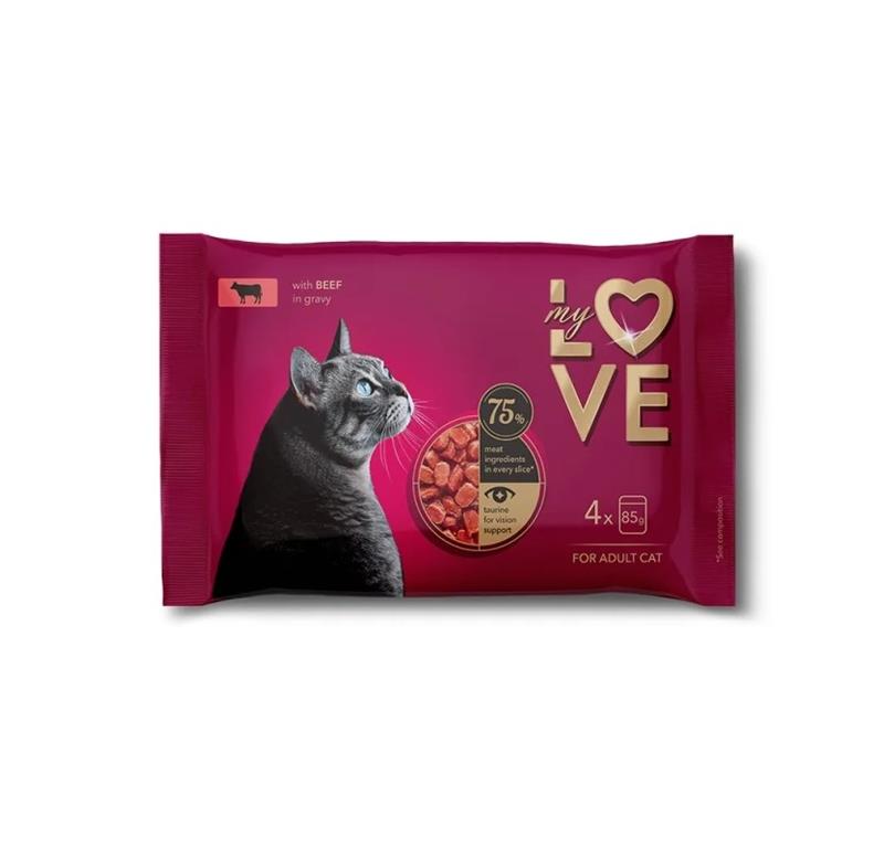 MY LOVE GOVEDINA V FINI OMAKI 4x85G