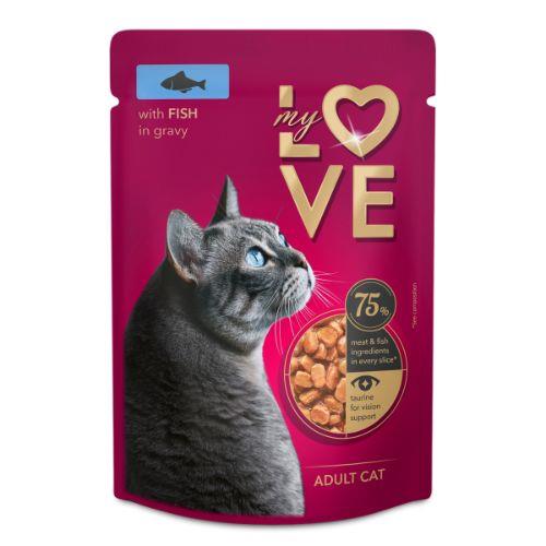 My Love RIBA v želeju, 85g