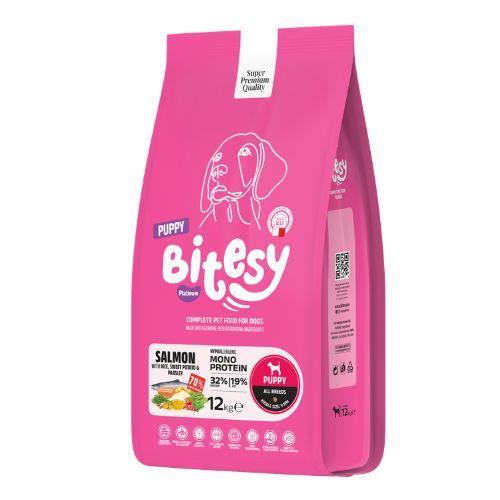 Bitesy Platinum Monoprotein PUPPY – LOSOS, SLADKI KROMPIR (12 kg)