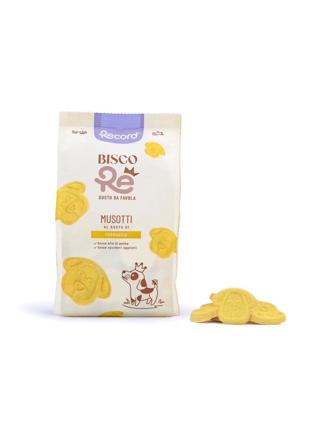 BiscoRe Pasji piškoti Musotti - s sirom, 400g