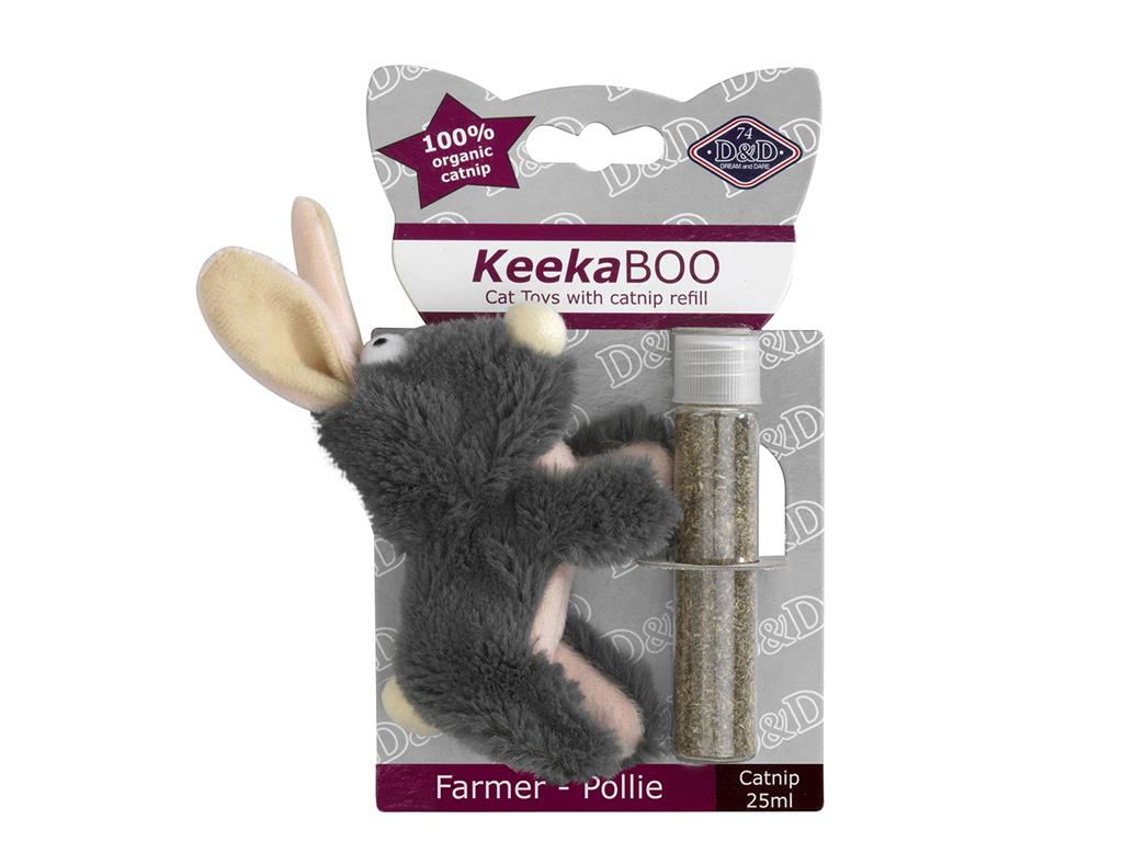 FARMER POLLIE IGRAČA ZA MUCE Z METO