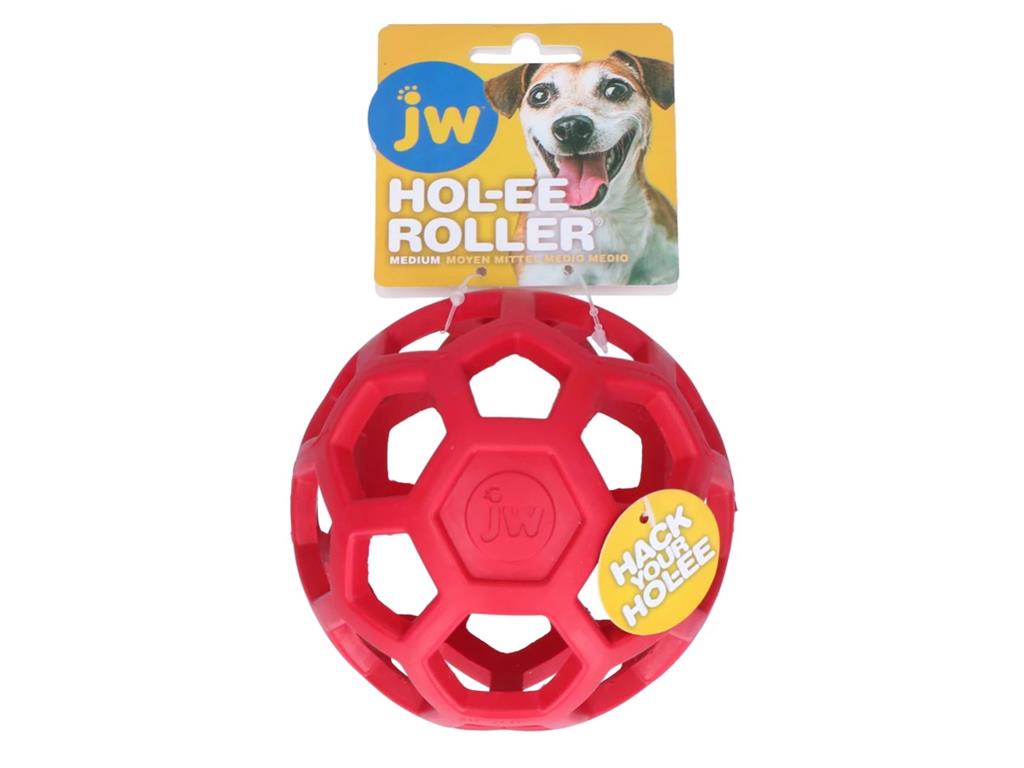 JW HOL-EE ROLLER M 11,50CM RDEČ