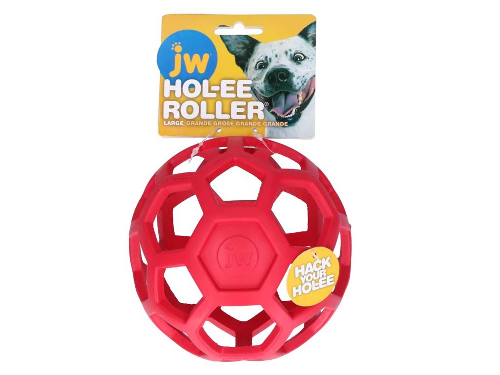 JW HOL-EE ROLLER L 15CM RDEČ