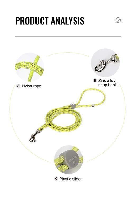 TRUELOVE LAHEK POVODEC S LIME 120cm