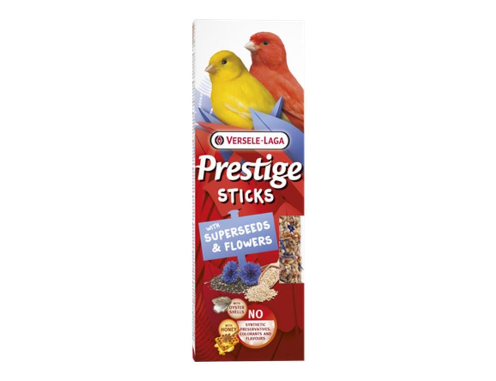 VL Prestige - Palčke S SEMENI in CVETOVI za kanarčke, 60g