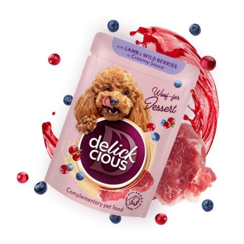 Delikcious Koščki z JAGNJETINO in gozdnimi sadeži v kremasti omaki