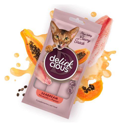 DELICKCIOUS Creamy Treats – Priboljšek z orado in papajo