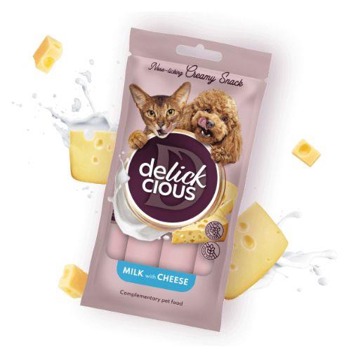 DELICKCIOUS Creamy Treats – Mleko s sirom