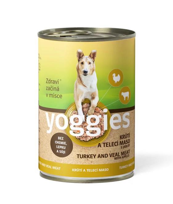 Yoggies PURAN in TELETINA z jabolki