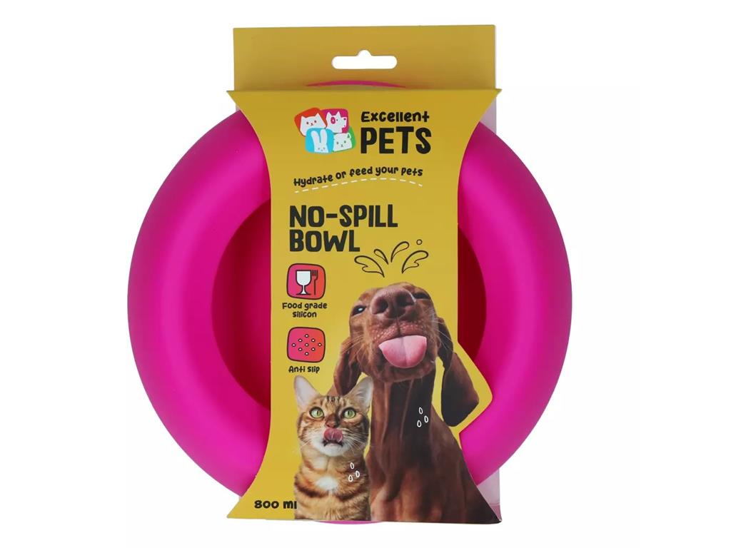 EXCELLENT PETS NO SPILL POSODA PINK M