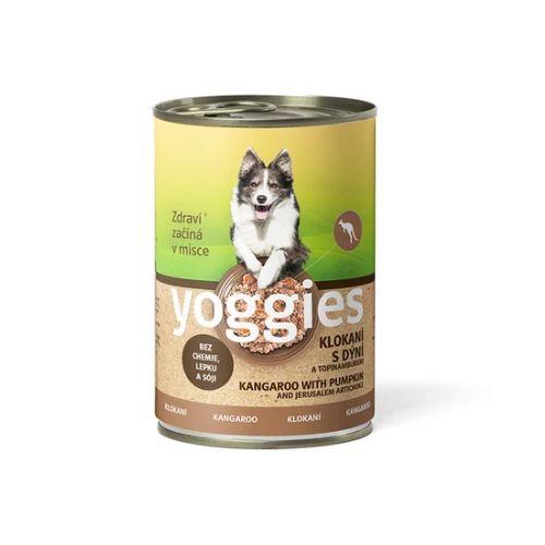 YOGGIES KONZERVA KENGURU Z BUČO 200g
