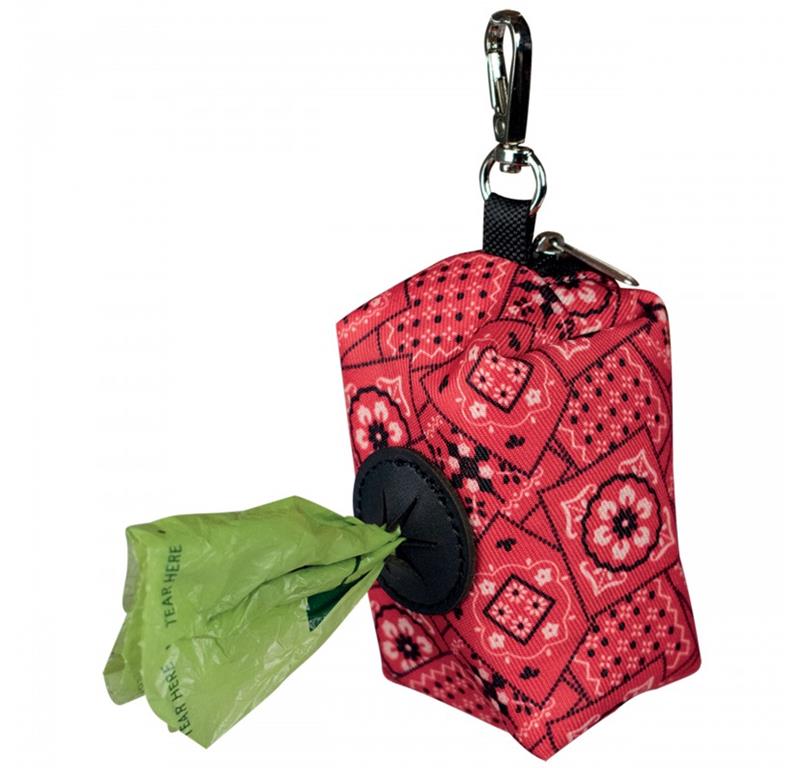 DOOGY TORBICA ZA VREČKE RDEČA