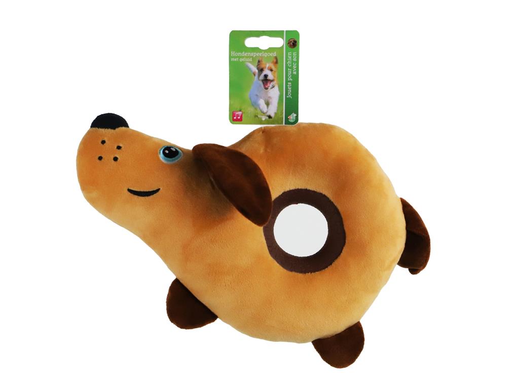 GB PLIŠASTI PES DONUT 38CM