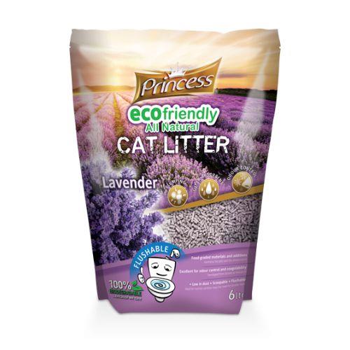 PRINCESS CAT LITTER LAVANDA 6L