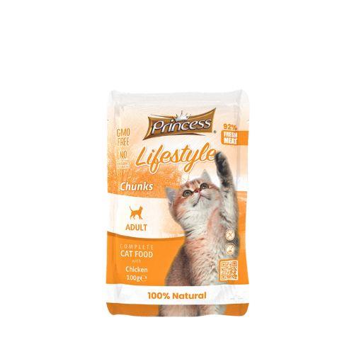 Princess Lifestyle Chunks – Piščanec, 100g