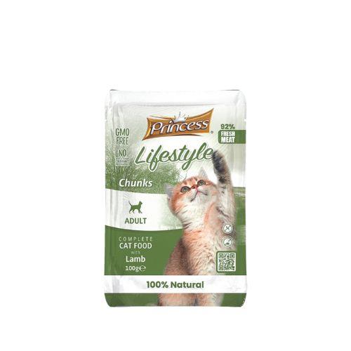 Princess Lifestyle Chunks – Jagnjetina, 100g