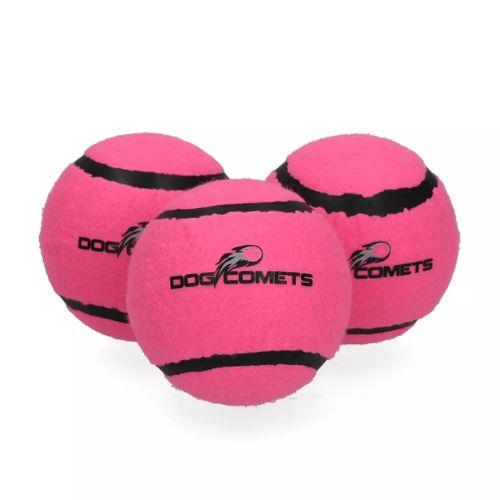 DOG COMETS TENNIS BAL L ROZA 2KOS