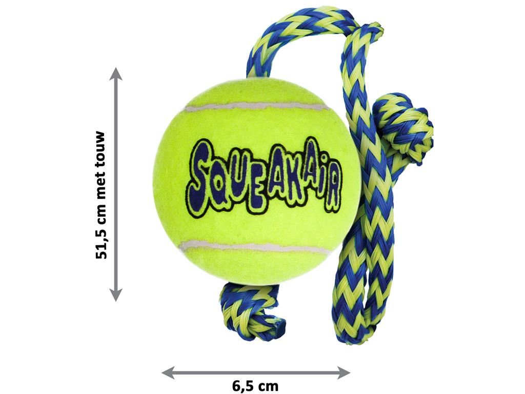 KONG SQUEAKAIR ŽIGA Z VRVICO M
