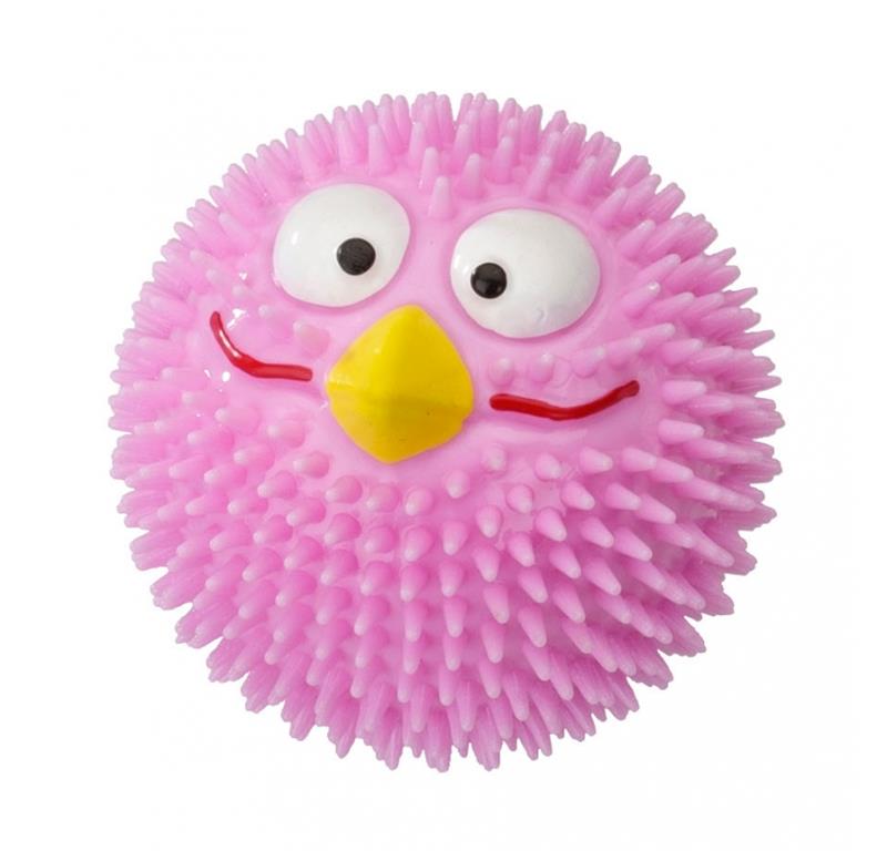 IGRAČA ŽOGA LUCKY BIRD M PINK/STRAWBERRY