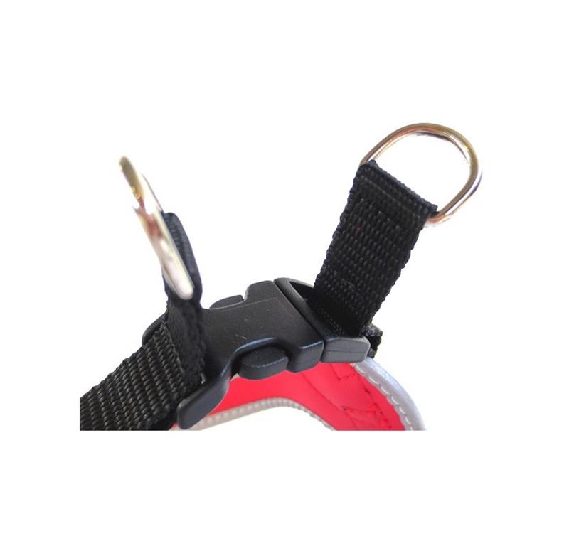 TRE PONTI oprsnica na klipsno - RDEČA št. 2,5