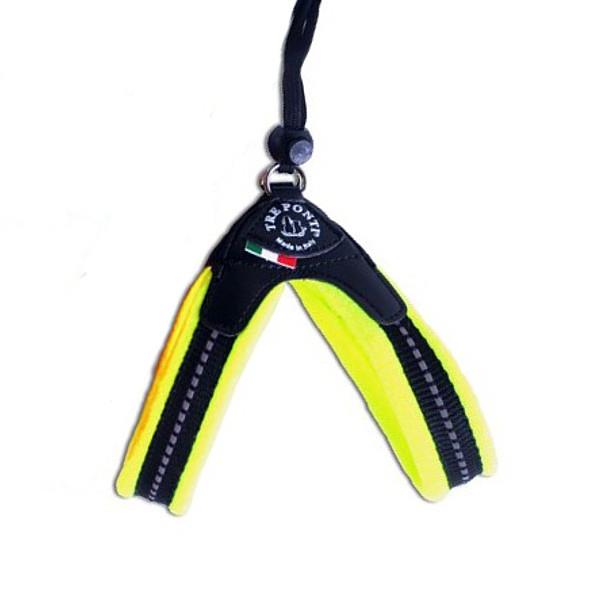 TRE PONTI oprsnica na trakec s flisom - RUMENA št. 1