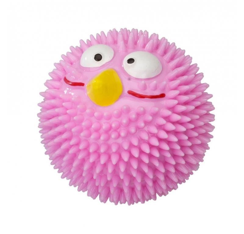 IGRAČA ŽOGA LUCKY BIRD S PINK/STRAWBERRY