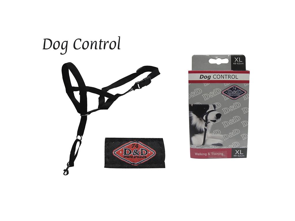 DOG CONTROL XL-ČRNA 48-62CM
