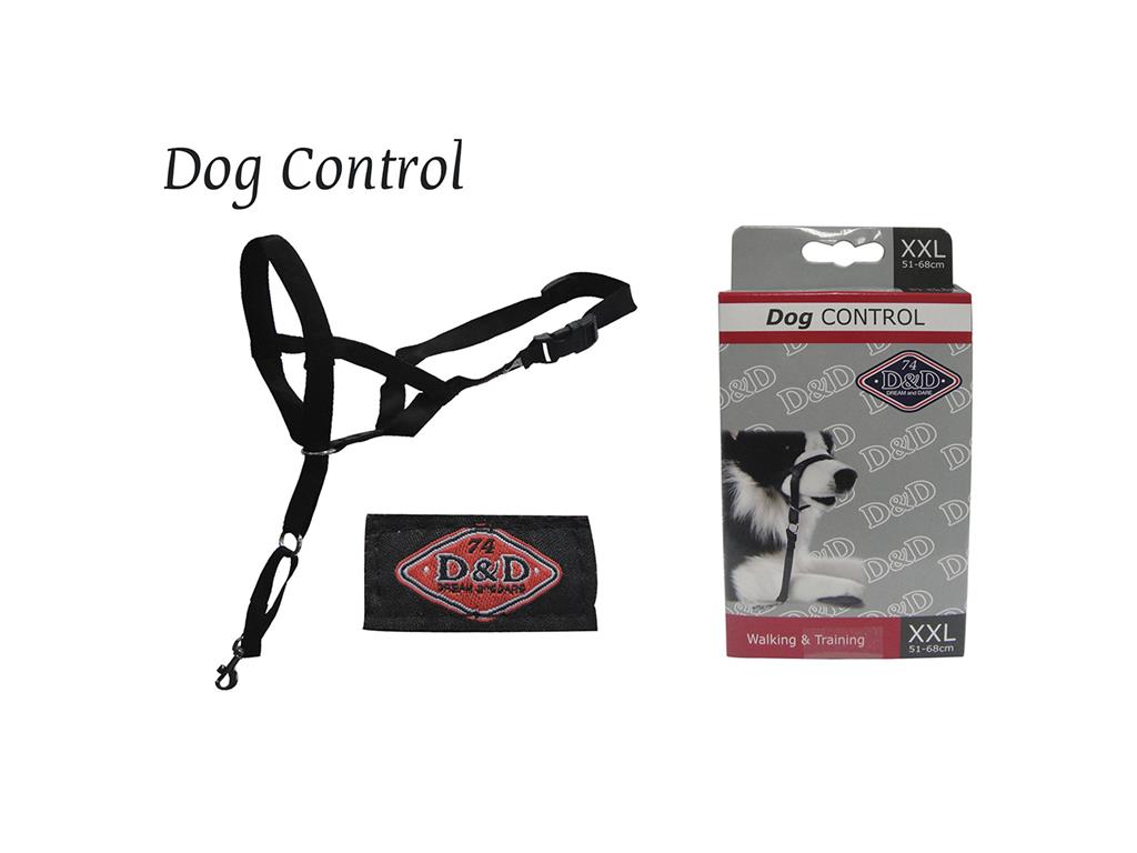 DOG CONTROL XXL ČRN 51-68CM