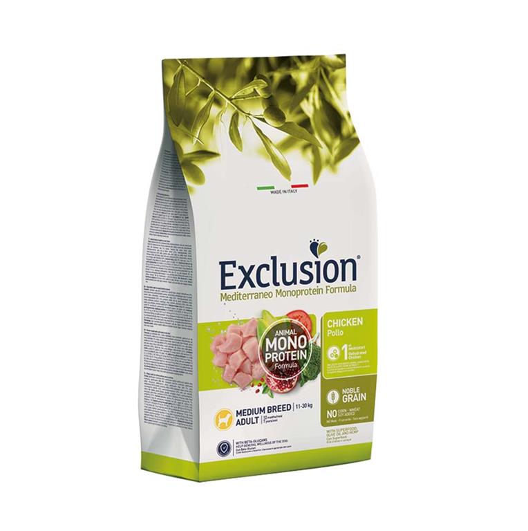 EXC.ME.MEDIUM ADULT MONO CHICKEN 3KG