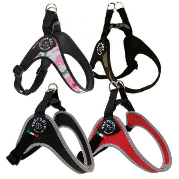 TRE PONTI nastavljiva oprsnica na klipsno - ČRNA št. 3